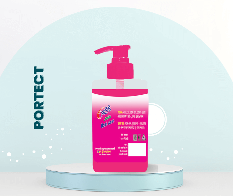 PORTECT Liquid Hand Wash Pink 350 ML
