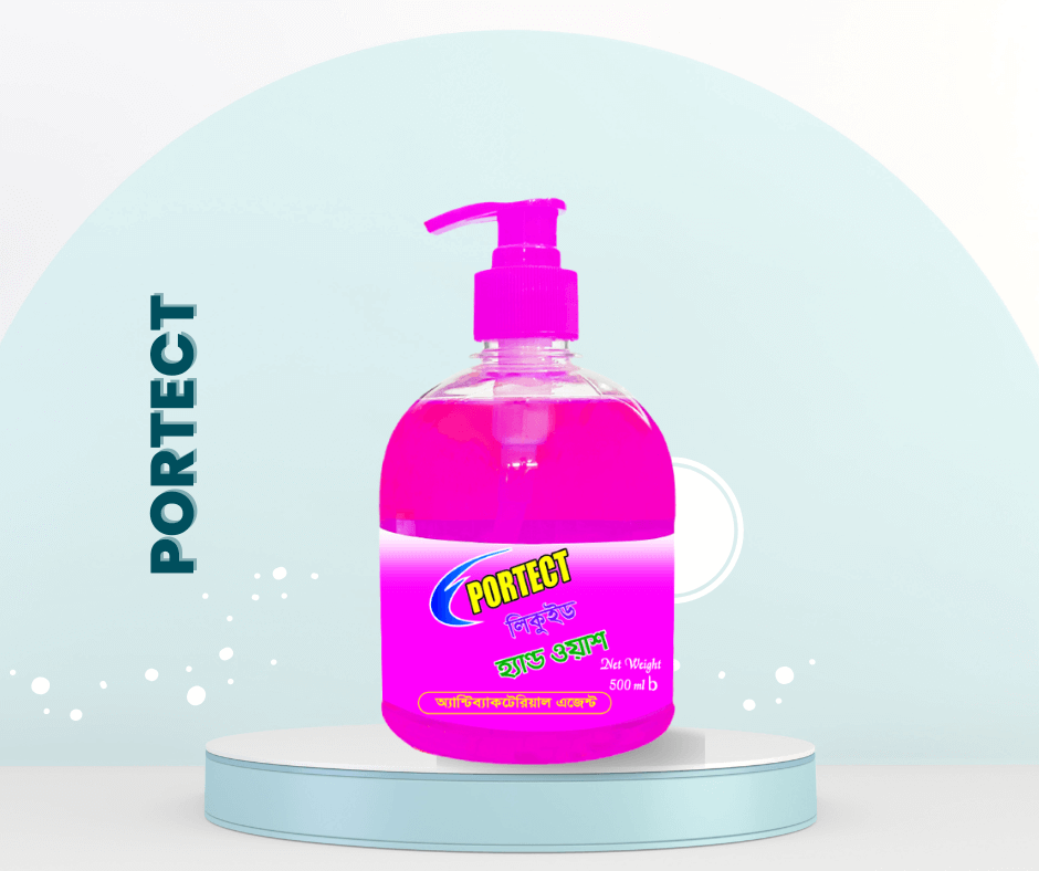 PORTECT Liquid Hand Wash Pink 500 ML