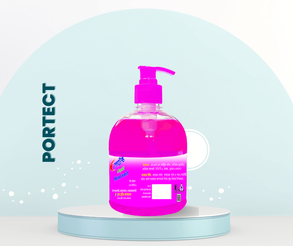 PORTECT Liquid Hand Wash Pink 500 ML