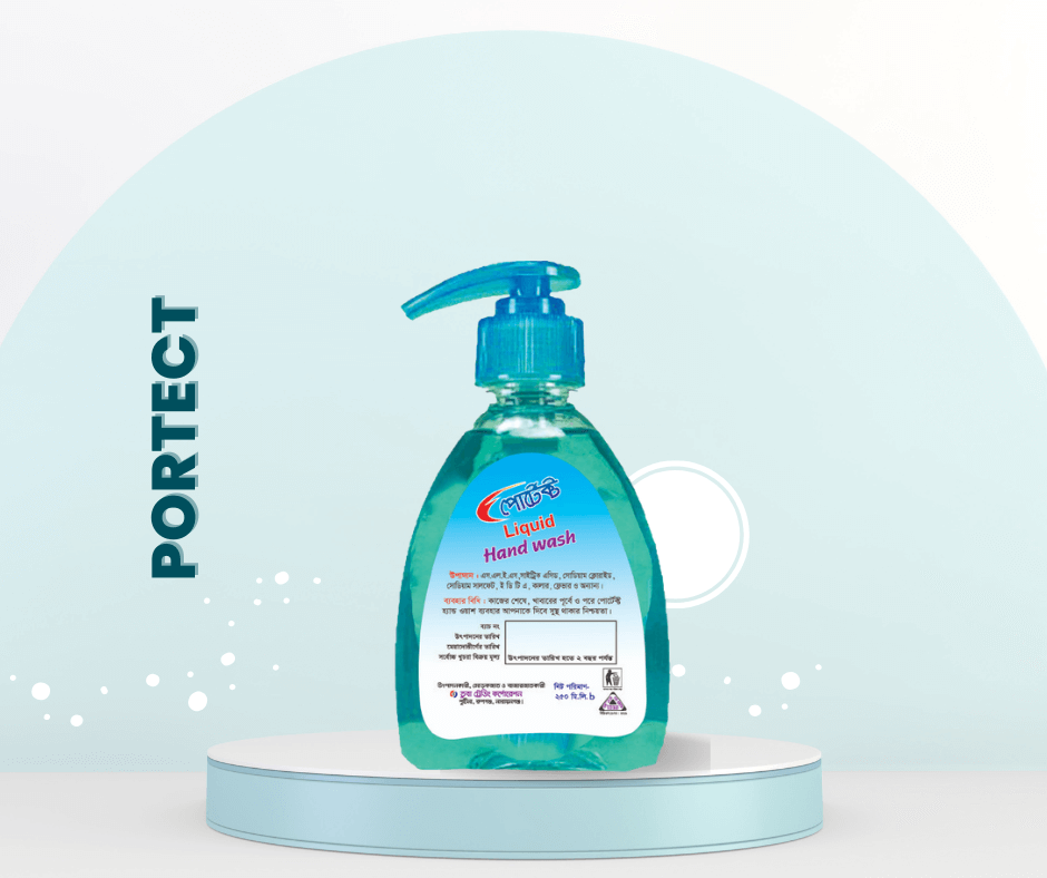 PORTECT Liquid Hand Wash Blue 250 ML